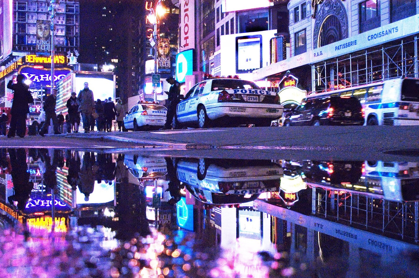 Le temps s'arrête à Times Square